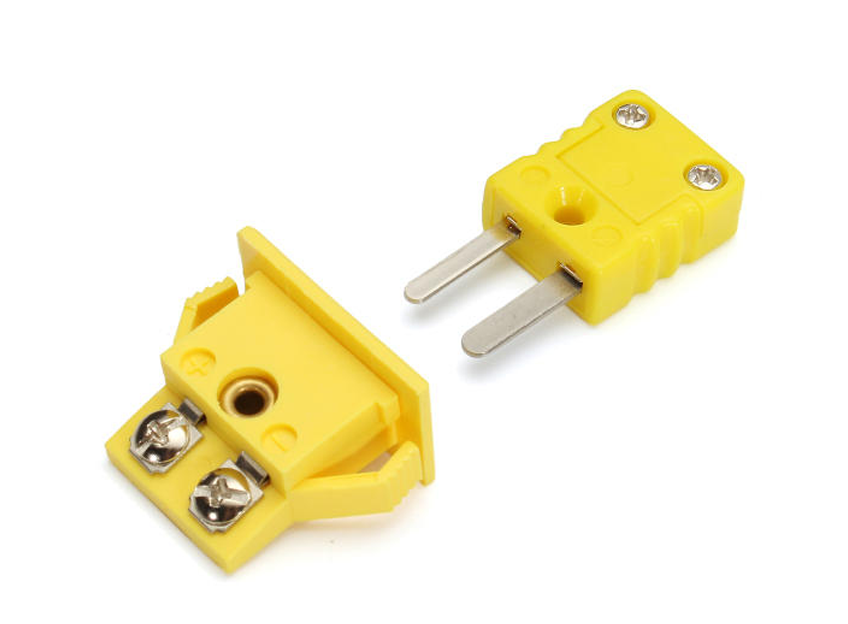 K Type Panel Mount Thermocouple Connectors (Mini)